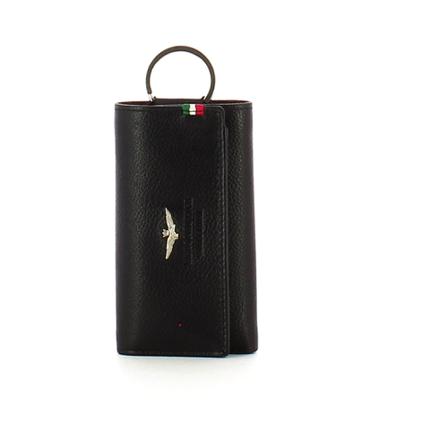 Aeronautica Militare Keychain sachet svart, Herr Nyckelknippor, Herr, Storlek: ONE SIZE