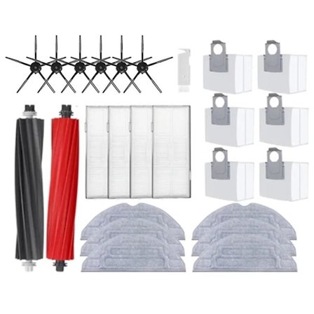 För S8/s8+ S8 Pro Ultra Tillbehör Huvudsidoborste Filter Mopp C