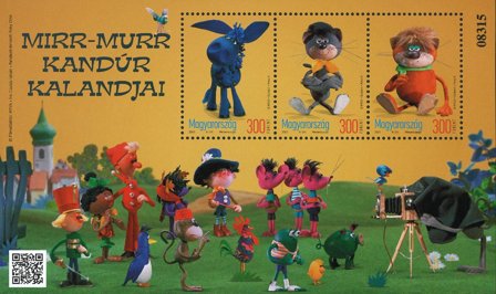 Ungarn - Mirr Murr TV - Postfrisk miniark