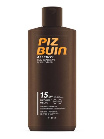 Piz Buin Allergy Sun Sensitive Lotion SPF 15 200ml