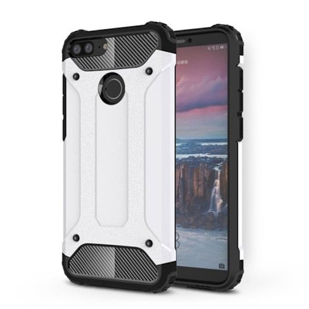 Huawei Honor 9 Lite / Honor 9 Youth Edition mobilskal i plast och TPU material - Vit