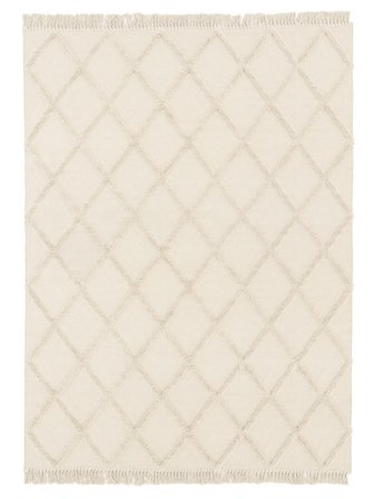 Wasbaar Adela Natuurwit Vloerkleed