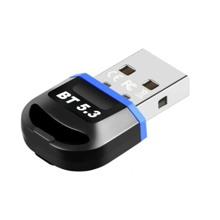 Bluetooth adapter for PC Bluetooth 5.0 mottaker for høyttaler mus tastatur musikk lyd sender
