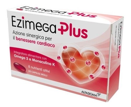 Ezimega Plus 20 Capsule - Integratore Omega 3 Alta Qualità