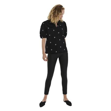 Saint Tropez Ilola Bluse Sort, Dame