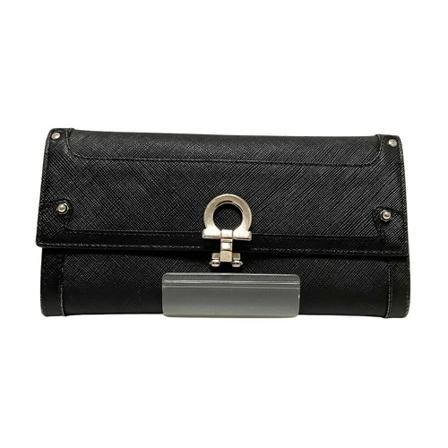 Salvatore Ferragamo Pre-owned Pre-owned Wallets Sort, Dame Vintage Accessories, Størrelse: ONE Size