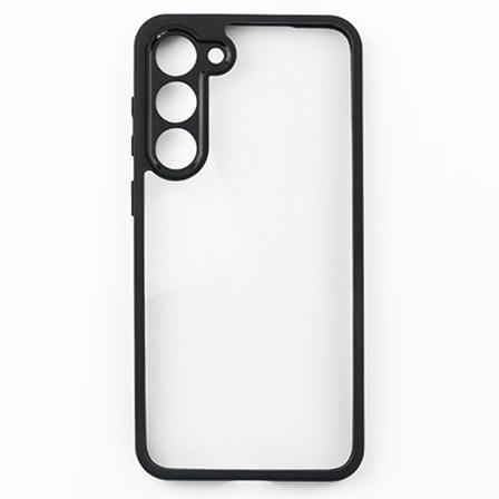 Klar blød TPU + hård PC gennemsigtig telefoncover til Samsung Galaxy S23+