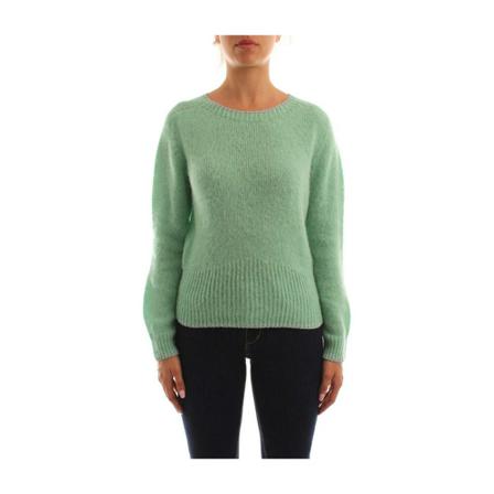 Liu Jo, Round-neck Knitwear Groen, Dames, Maat:M