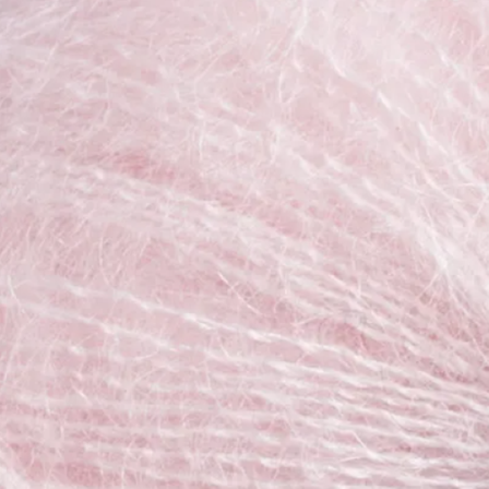Järbo GARN Fin Mohair-Silke Pink-Marshmallow 31529, 25g
