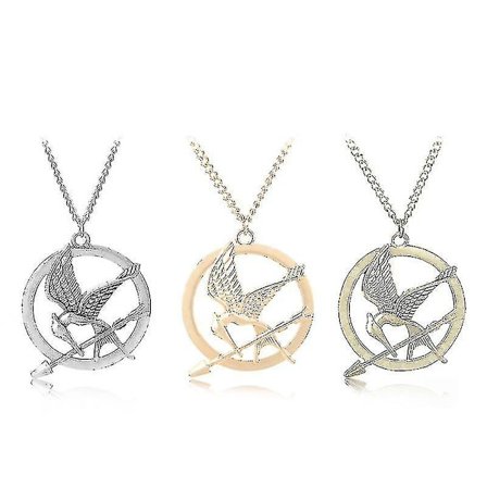 The Hunger Games Mockingjay Halskæde 3 stk -
