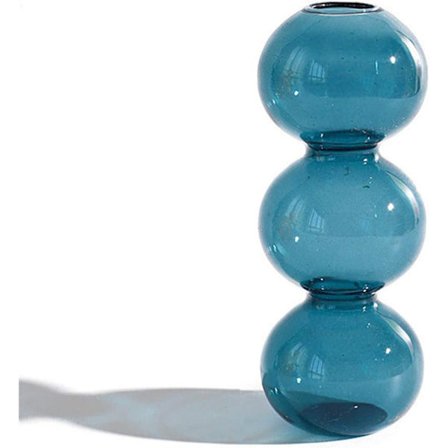 Hydroponisk Blomstervase, Tre Kuler 6,5” Høy Transparent Plante G