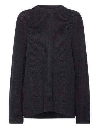 Objmalena L/S Knit Pullover Black Object