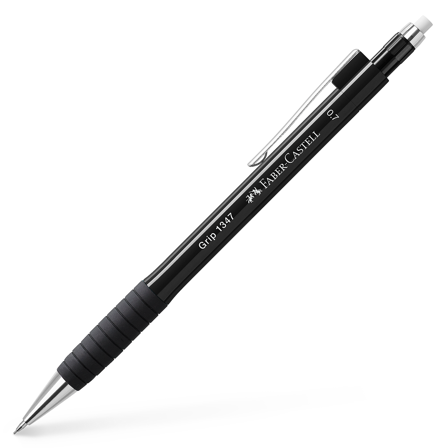 Faber-Castell Grip47 0.7 mm Porte-mine Le noir