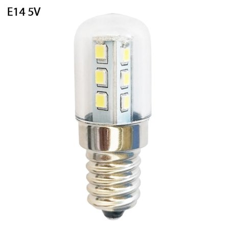 Stearinlys Lampe Pære Lotus Lampe lys E14 5V E14 5V