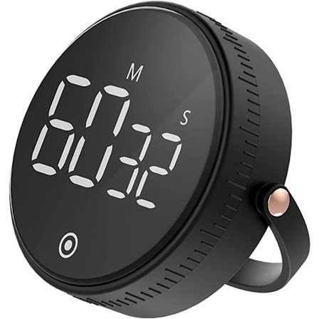 Digitale kjøkkentimere for matlaging, stor LED-skjerm Klasserom Magnetisk nedtellingstimer