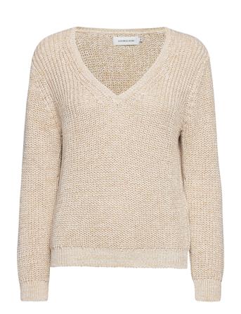 Lnemmeline Pullover Oc Beige Lounge Nine