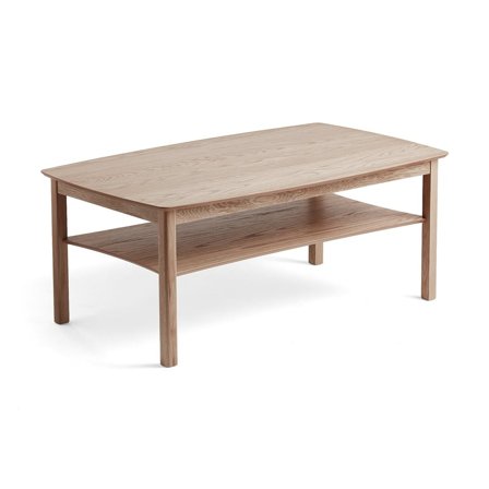 Coffee table MARATHON, 1350x800 mm, white oak