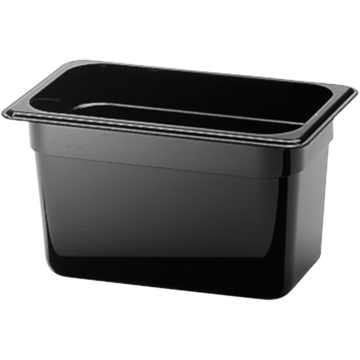 Plastkantin GN Patina 150mm svart