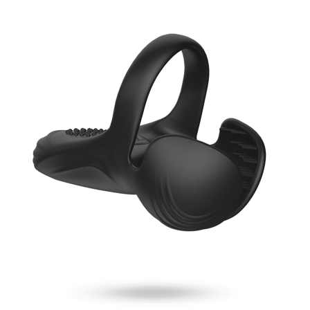 Vibrating Cock Ring With Perineum/Balls Stimulation - Vuxen