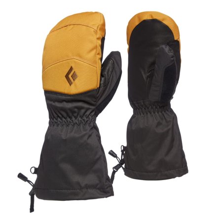 Black Diamond Recon Mitts Men ski gloves Yellow M