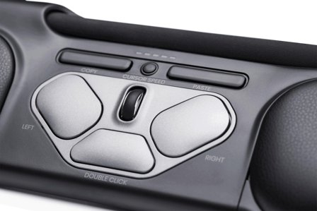 Contour Design Contour RollerMouse PRO3 - Rullestav - høyre- og venstrehåndet - 8 knapper - USB - svart