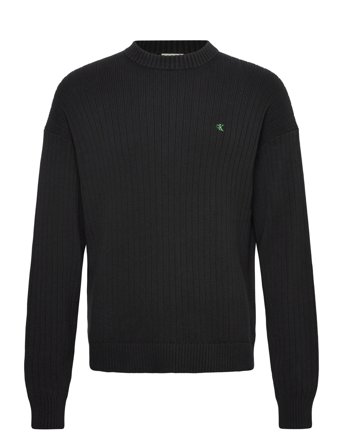 Calvin Klein Jeans | Ls Vertical Texture Cttn Crewnk | L