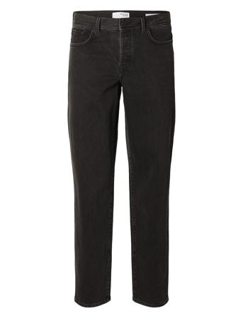 Slh190-Regular Tape Cole 3072 Blk Noos Black Selected Homme