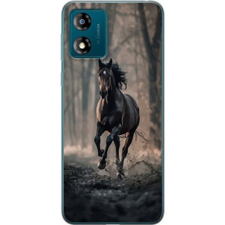 Kompatibelt Mobildeksel til Motorola Moto E13 Springende Hest