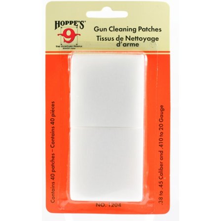 Hoppe ́s Cleaning Patches Bigpack Caliber 16GA - 12GA Vapenvård White OneSize