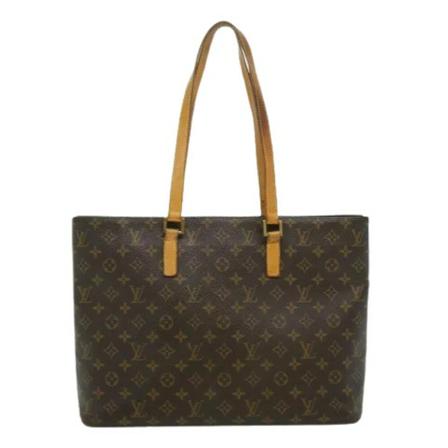 Louis Vuitton Vintage Pre-owned Canvas totes Brun, Dame Vintage Tasker, Størrelse: ONE Size