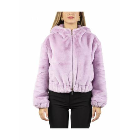 Hanita - Vinterkappor - Rosa - Dam - Storlek: S, Dam, Storlek: S