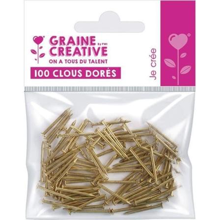 100 gulddubbar för strängkonst - Stringkonst - 20 mm