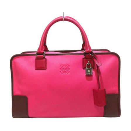 Loewe Pre-owned, Pre-owned Handbags Roze, Dames, Maat:ONE Size