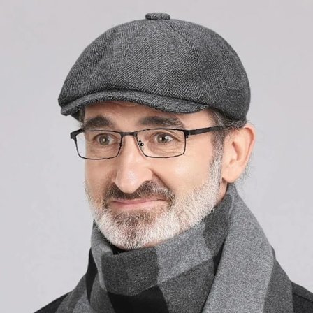 #Flad kasket flad kasket spids kasket – Gaby Cap finstrikket stof#