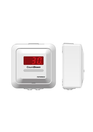 Norwesco 493000 Timer utenpåliggende, uten vegguttak, Strømbrytere & vegguttak