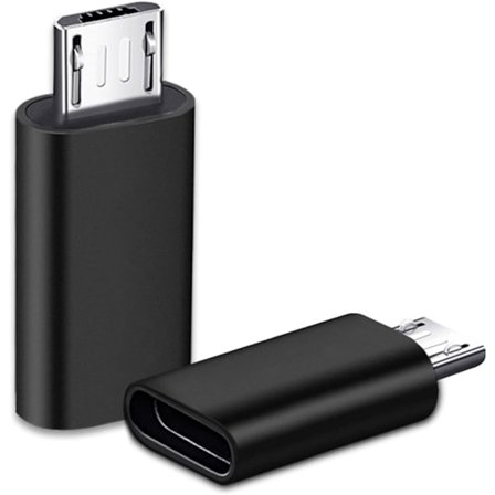 Deler USB C-adapter, Micro USB til USB C-adapter, USB C til Micro