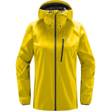 Haglöfs L.I.M Jacket Women's Women shell jackets Yellow XS