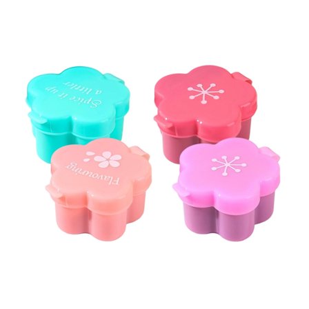 Rejsebeholder til toiletartikler, lækagesikkert rejsetilbehør med låg til kosmetik