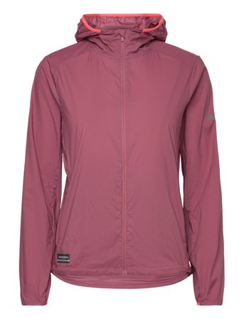Saucony Peregrine Packaway Jacket Women - Pink - XS