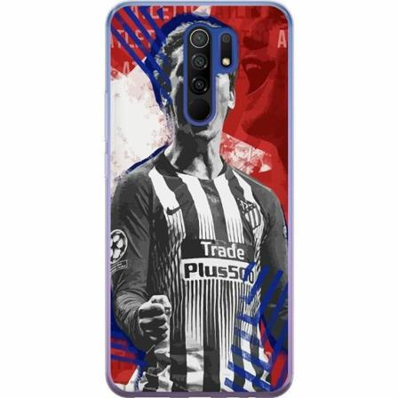 Xiaomi Redmi 9 Genomskinligt Skal Antoine Griezmann