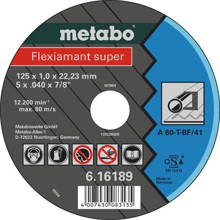 Metabo 616188000 Kapskiva, Maskintillbehör & förbrukning
