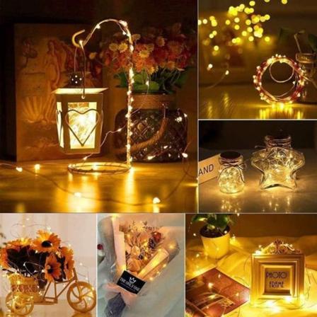 100 LED 32.8ft Fairy Kobber Strengelys USB-drevet