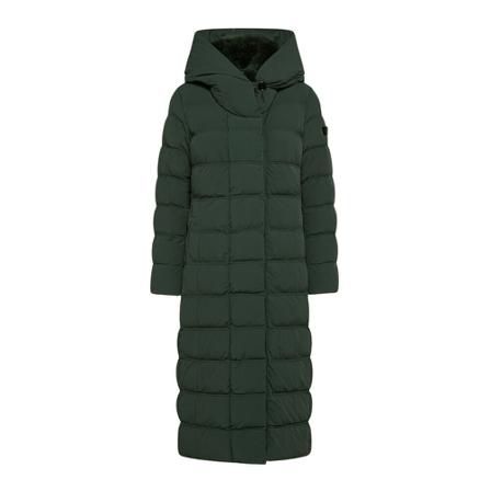Peuterey Long, elegant down Jacka grön, Dam, Dam, Storlek: 2XS