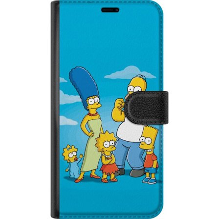 Kompatibelt Lommeboketui til Motorola Motorola Edge 40 Pro The Simpsons familieportrett med Homer Marge Bart Lisa og Maggie ikonisk tegnet motiv perfe