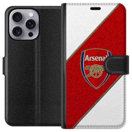 Kompatibelt Plånboksfodral till Apple Apple iPhone 16 Pro Max Moschino Toy teddybjörn med enkel tecknad design, brun björn med vit tröja och tydli