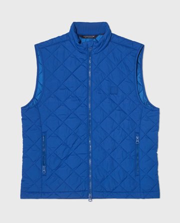 Lexington Klassische steppweste, blau