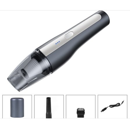 Laddningsbar bil dammsugare, stark sugkraft - 120W