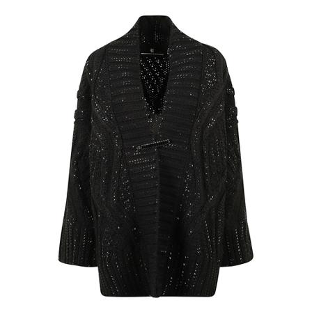 Ermanno Scervino Cardigans Sort, Dame