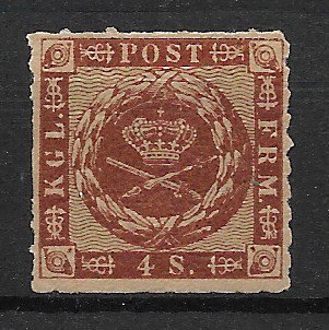Danmark 1863 - AFA 9 - Ubrugt