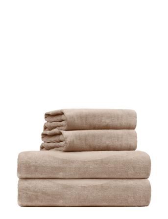 Towel 95X140Cm Home Textiles Bathroom Textiles Towels & Bath Towels Beige Rosemunde